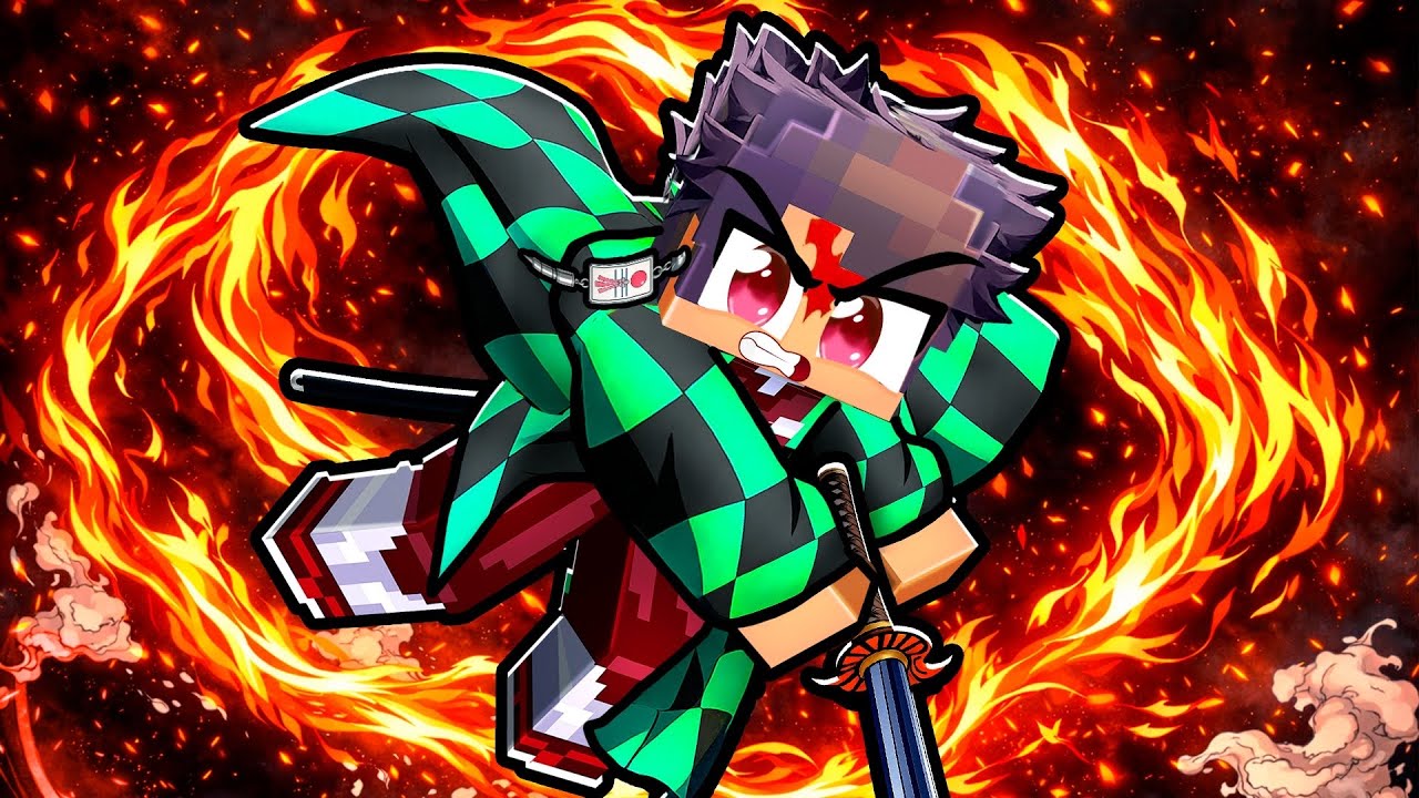 REBORN as a DEMON SLAYER in Minecraft!