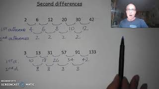 Second differences