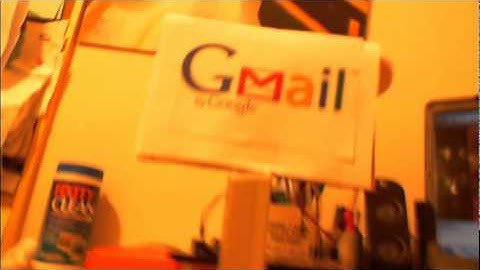 Gmail-notifier using Arduino and Visual basic - Demo