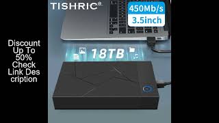TISHRIC HDD Case 3.5 2.5 SATA to USB 3.0 Adapter External Hard Drive Disk Enclosure for 3.5 SSD Disk