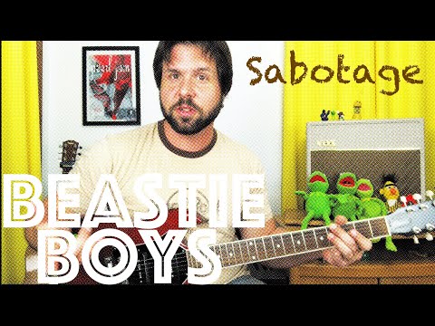 Guitar Lesson: How To Play Sabotage by Beastie Boys