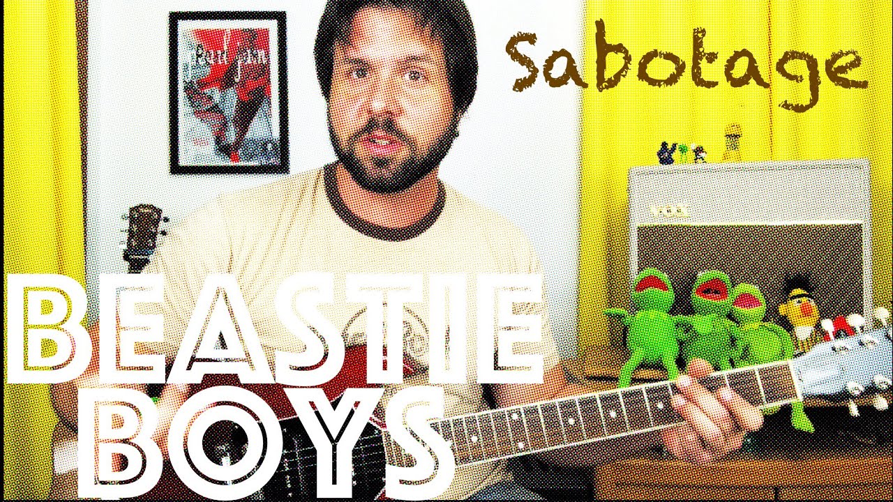 Урок игры на гитаре: как играть Sabotage от Beastie Boys