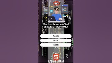 HTML Questions And Answers || HTML Tutorial For Beginners || #Quiz #MCQ #HTML #coding #ict #shorts