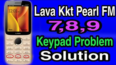 lava kkt pearl fm keypad solution