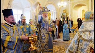 видео: Чин обновления храма и Патриаршая Божественная литургия. Успенский собор Новодевичего монастыря . картинка: Чин обновления храма и Патриаршая Божественная литургия. Успенский собор Новодевичего монастыря .