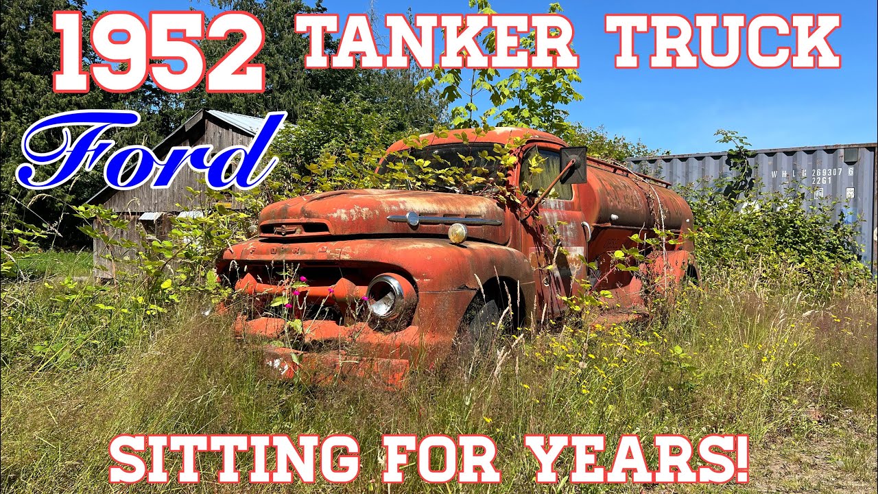 Will it Run and Drive home? Ford F6 Tanker Truck!