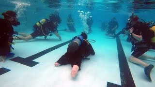 Wounded Veterans Learn to Dive With Deptherapy