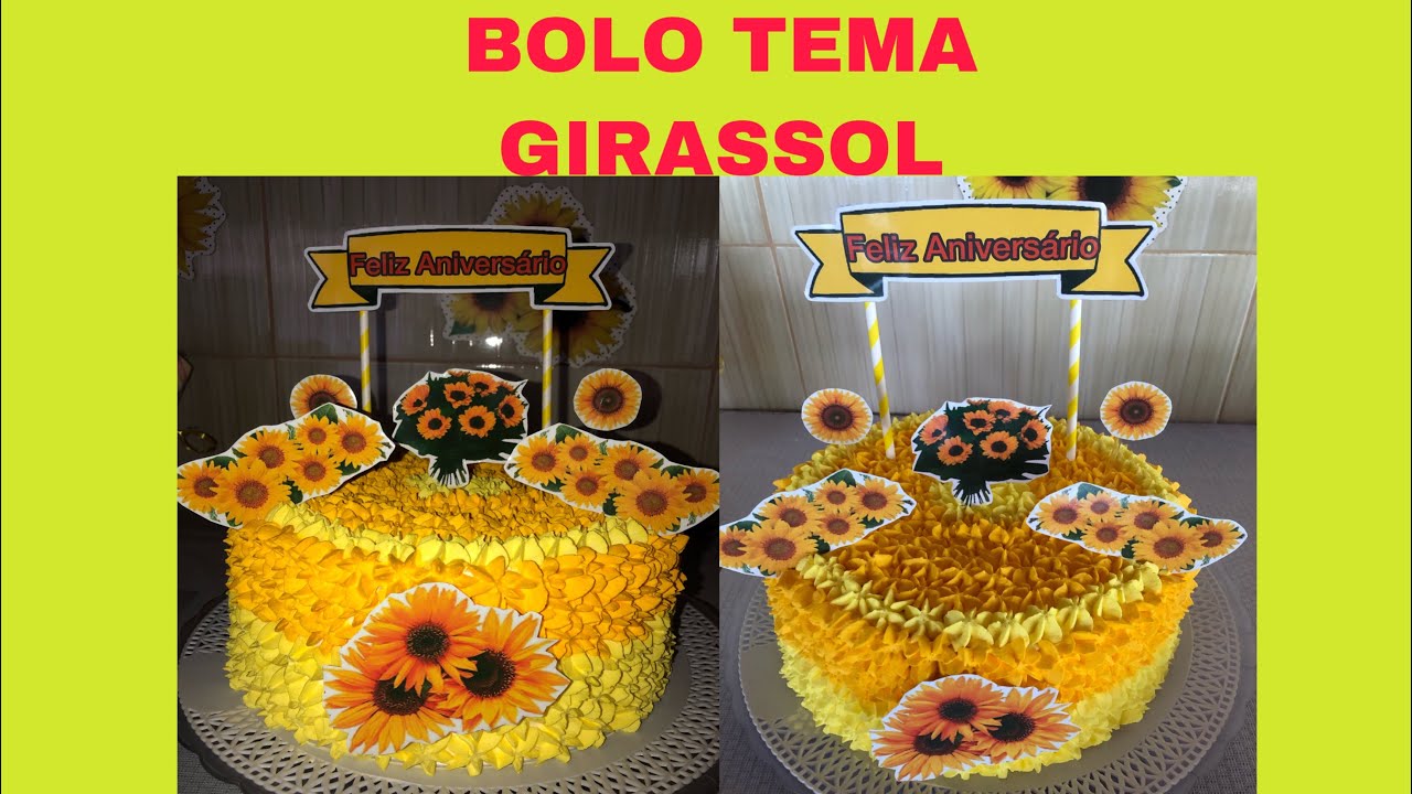 Reels desse bolo lindo de girassol 🌻 #reels #bolo #bolos