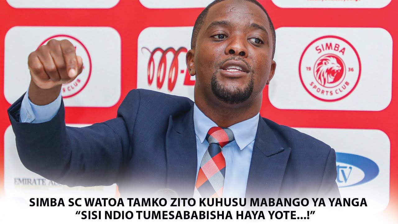 Simba Sc Watoa Tamko Zito Kuhusiana na Mabango ya 5G ya Yanga, "Sisi ...