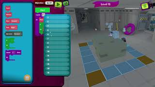 Rabbids Coding nivel 18
