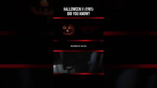 Did You Know This About Halloween Ii 1981?