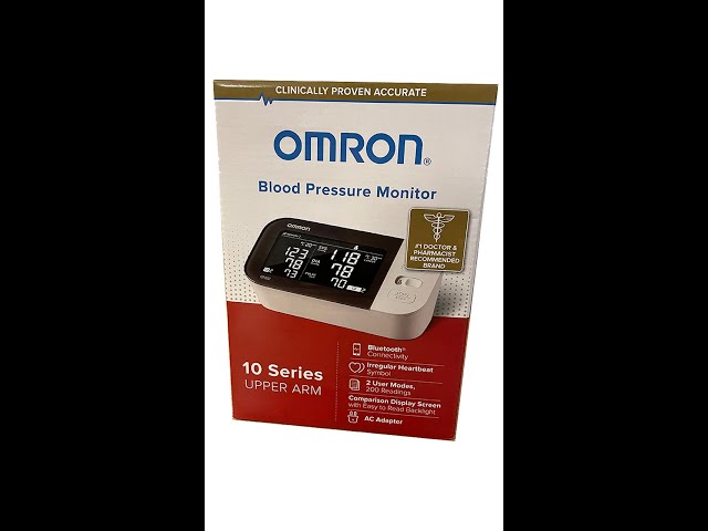 Omron 10 Series BP7450 Blood Pressure Monitor Review - Consumer