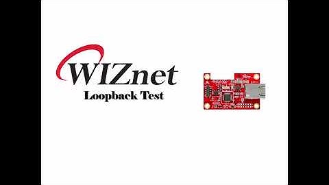 WIZ750SR 1xx loopback test