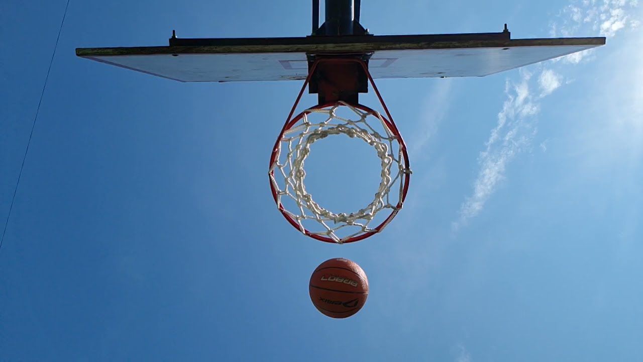 Slow Motion - Standing Under the Basketball Hoop - YouTube Slow Motion - Standing Under the Basketball Hoop - YouTube
