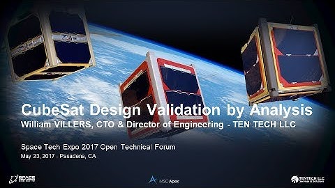 MSC Apex Cubesat Analysis