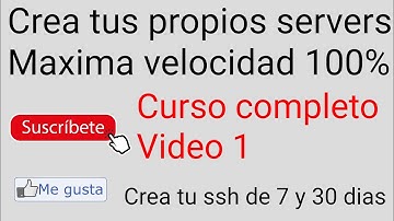 crear cuentas ssh de 7 y 30 dias / video 1 del curso "crear servers desde 0"