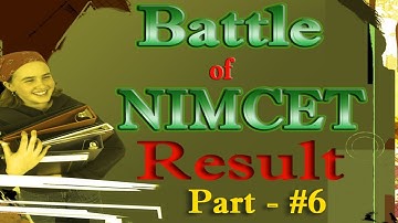 Battle of NIMCET Result Part - 6 || These are the topper || Amit Katiyar