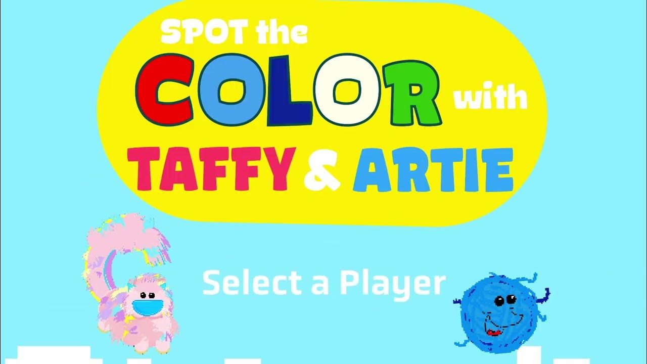 PAlette Spot the COLOR with Taffy and Artie! Colors, Colors go so fast