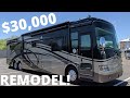 $30,000 RV REMODEL ON 2008 TIFFIN PHAETON