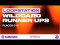 GBB26: World League LOOPSTATION Category | Wildcard RunnerUps Announcement 6th - 15th Place