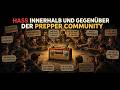 Hass innerhalb und gegenüber der Prepper Community