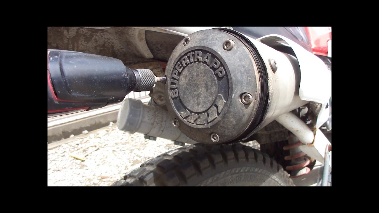 スーパートラップにバッフルをつけよう。 - YouTube