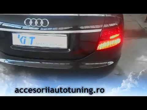Audi A6 4f Tuning Taillights Headlamps Audi A6 4f Faruri Stopuri Tuning By Kitt Youtube