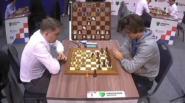 When Magnus Carlsen arrives 2 30 mins late for a 3 minute game