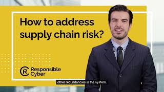 How to manage supply chain risks
