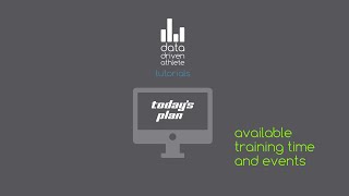 Adding Available Training Time and Event Details in Today's Plan