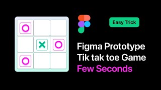 Figma Tutorial - Create tic-tac-toe game | game tutorial | Figma video screenshot 5