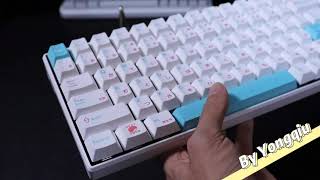 135 Keys PBT DYE-SUB Sushi Japanese Keycaps by Yong Qiu