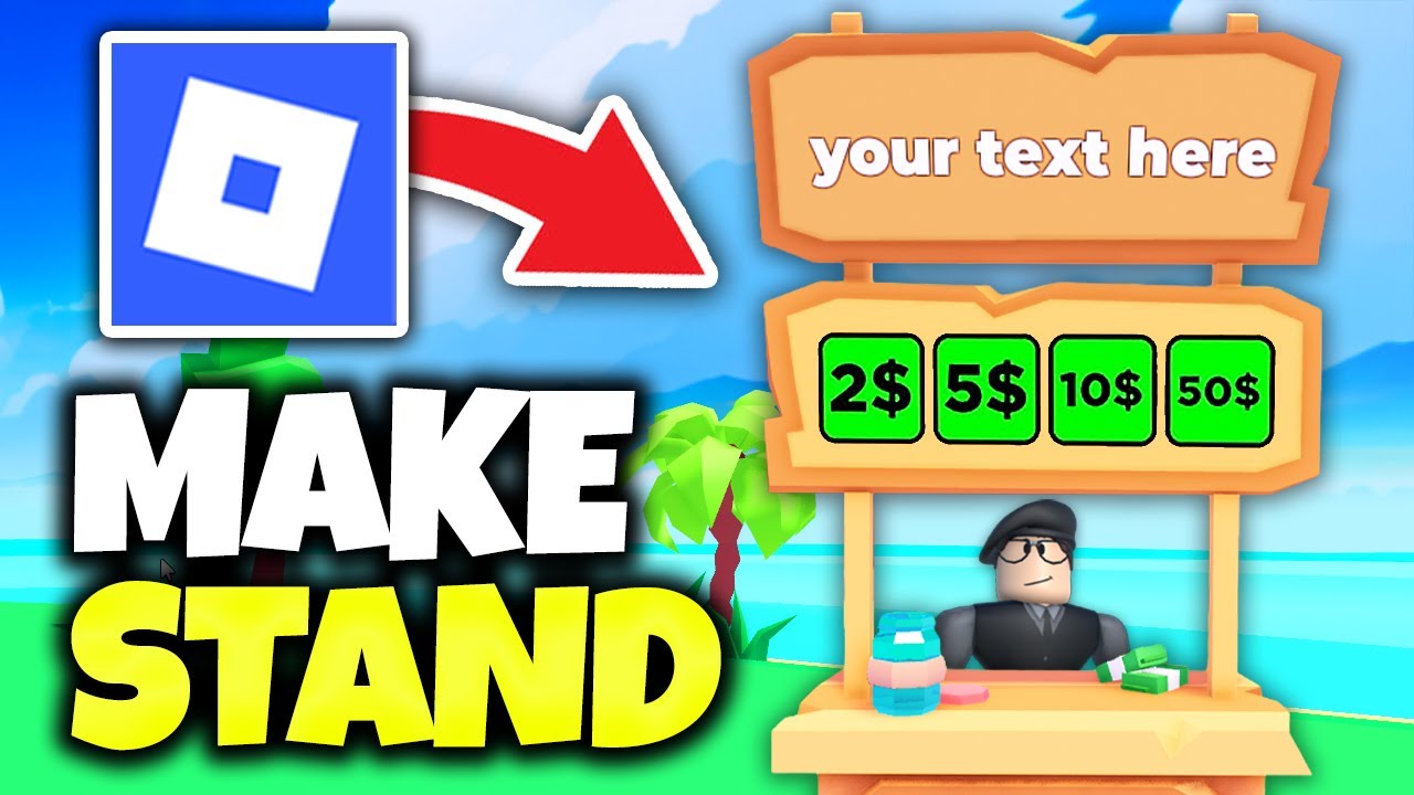 How To Set Up Stand In Roblox Pls Donate Make A Gamepass 2025 