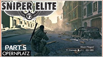 SNIPER ELITE V2 | WALKTHROUGH PART 5 | OPERNPLATZ (4K 60 FPS)