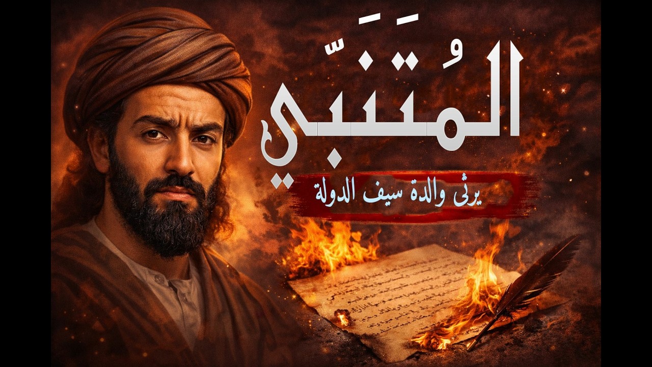 المتنبي في رثاء والدة سيف الدولة | قوية جدا