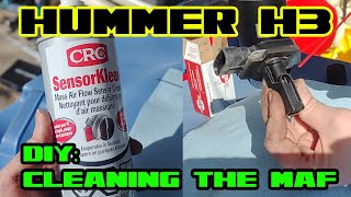 Hummer H3 - how to clean the Mass Airflow Sensor (MAF)