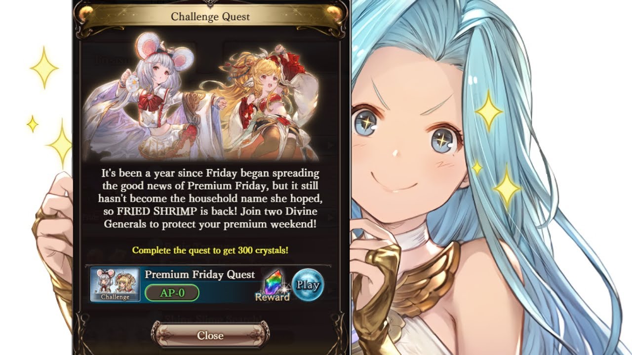 Granblue Fantasy: Premium Friday (1/31/2020)