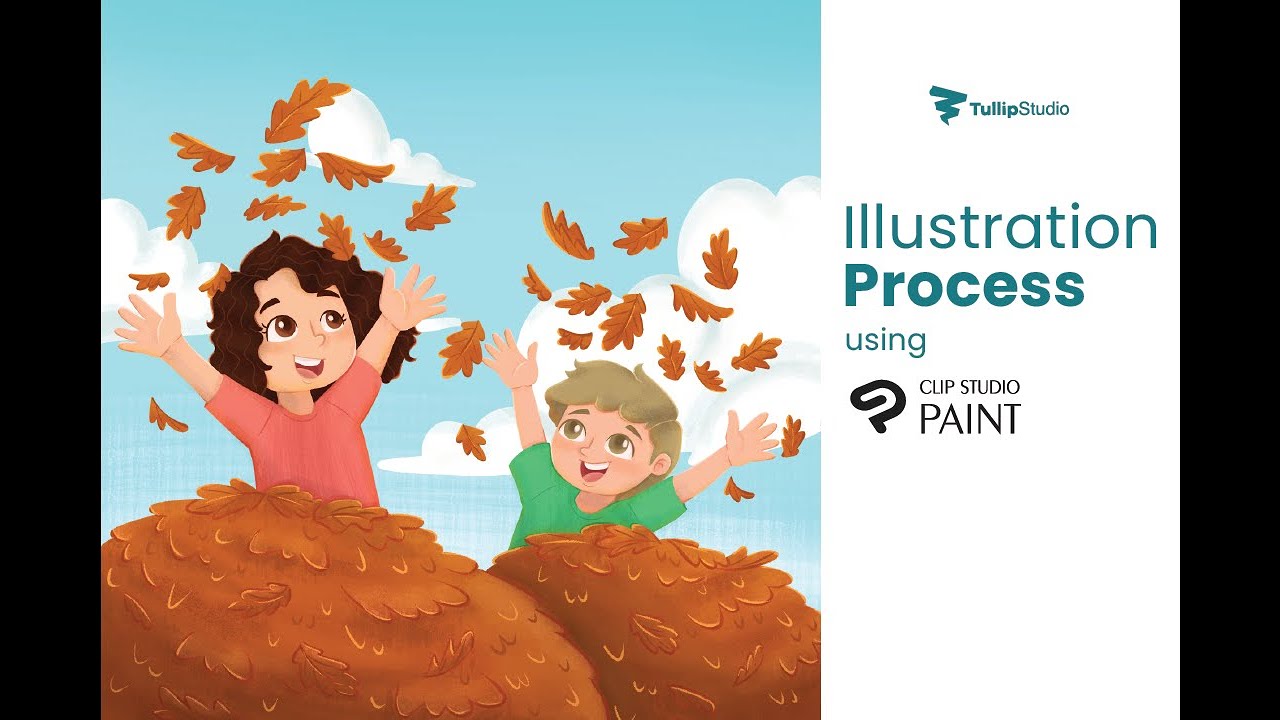 BEAUTIFUL ILLUSTRATION PROCESS for Children Book - YouTube
