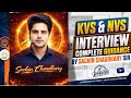 KVS/NVS mock interview || Sachin sir || Sachin academy teaching