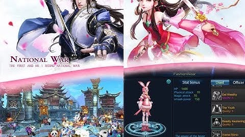 Sword of Romance - Gameplay [Open World MMORPG] Android/IOS