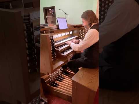 Please enjoy this beautiful custom RL-66 Allen organ, consummately designed by Rudy Lucente.