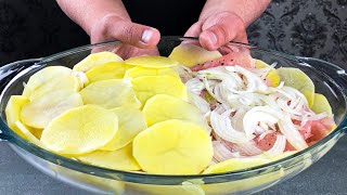 CHICKEN BREAST, POTATOES, ONIONS AND ALL THIS WITH A SECRET SAUCE!