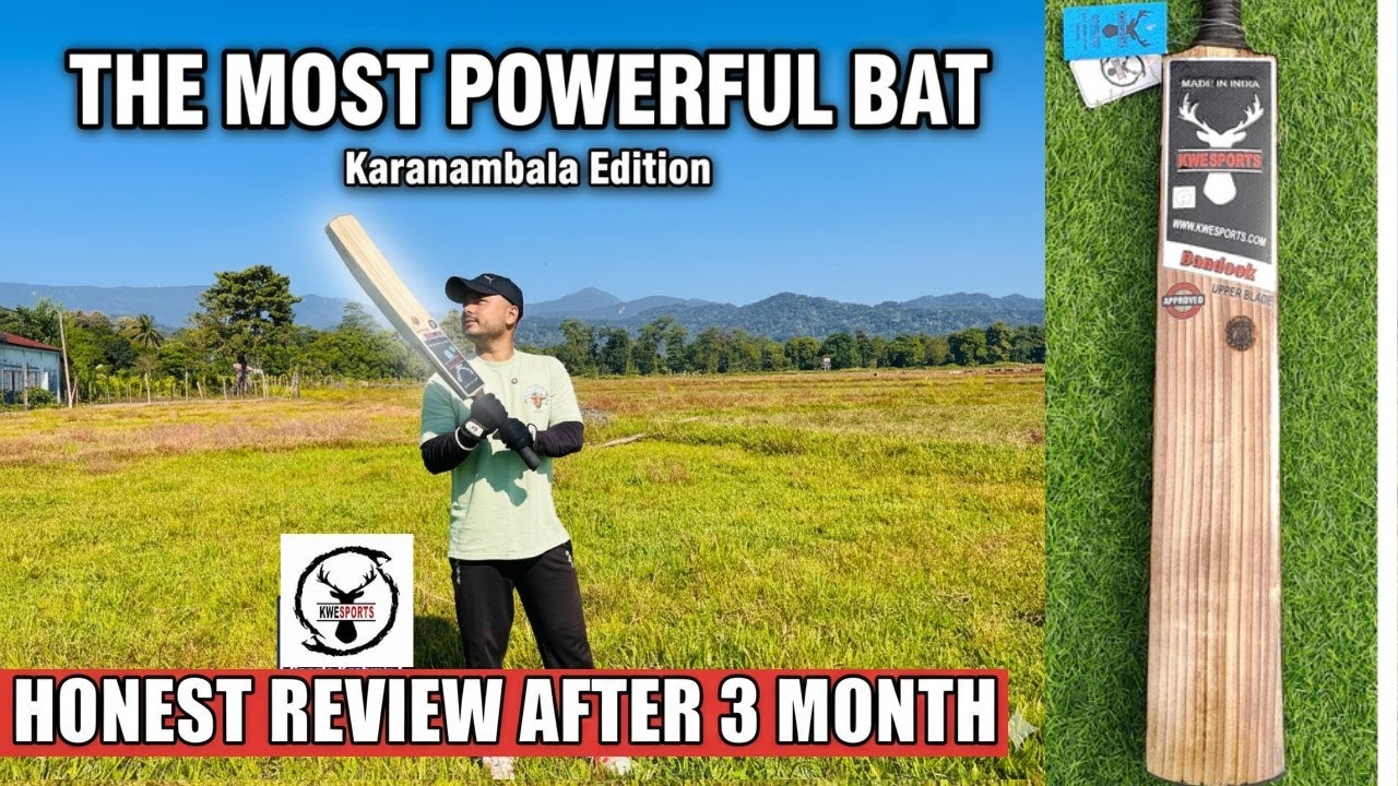 Karanambala Edition I Most Powerful Bat | Best Hard Tennis Cricket Bat |KWE Sports Kashmir | India |