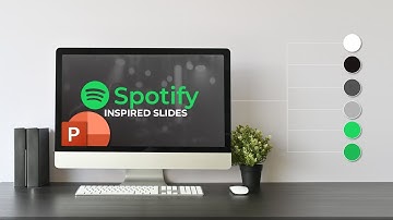 Spotify Inspired PowerPoint Presentation