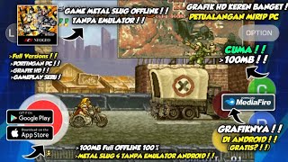 This Legendary Offline Game is Now on Android! - Metal Slug 4 Without an Emulator!! - Only 100MB,... screenshot 4