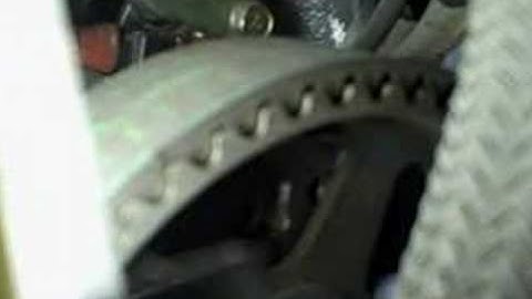 3000gt VR4 loose timing belt?