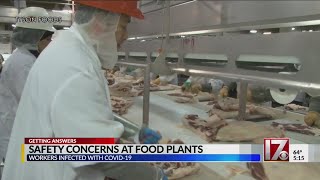 Can food processing plant workers sick with COVID-19 infect us?