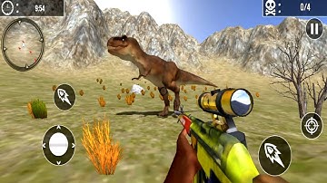 Wild Dino Hunting Simulator -- Android Gameplay Part #3