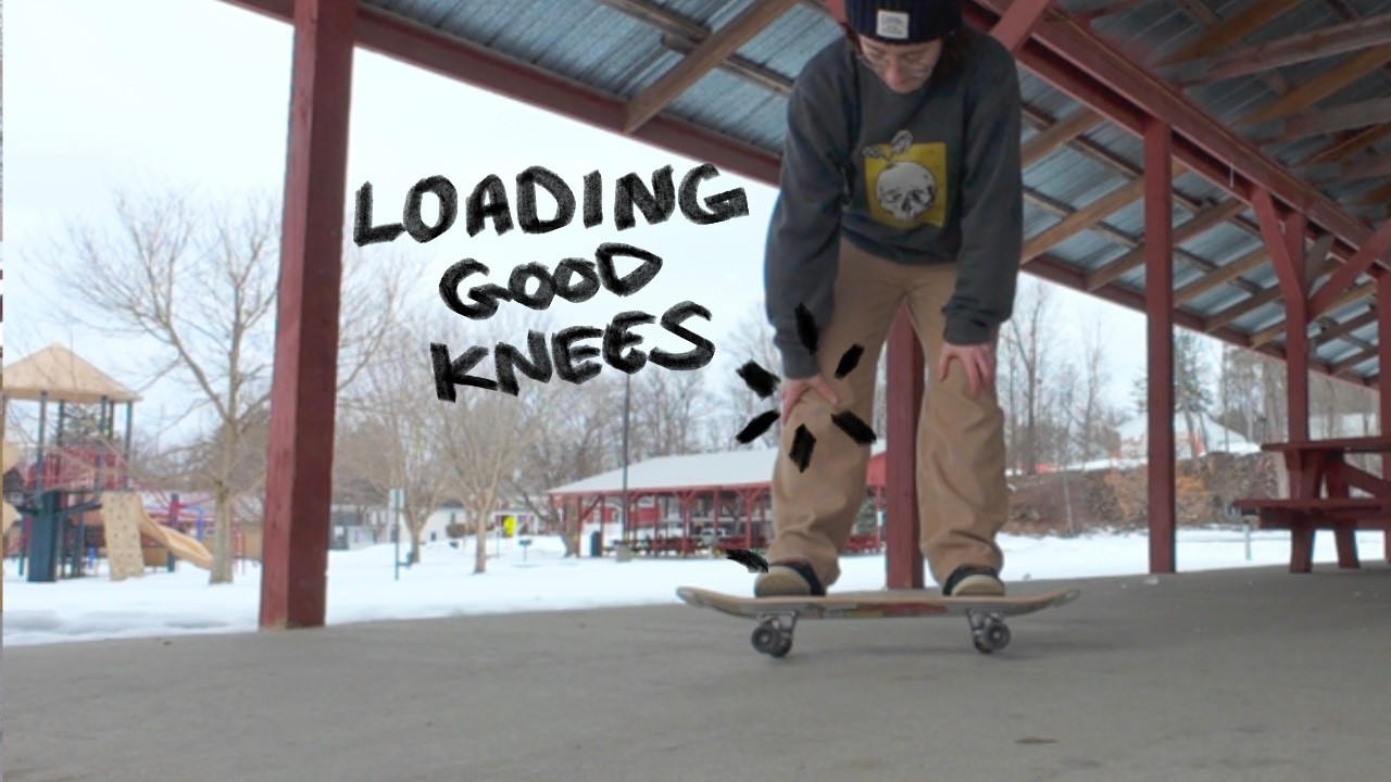 Суровая зима, болят колени