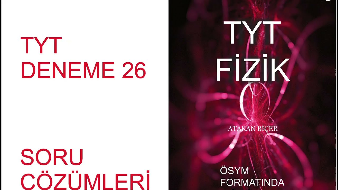 TYTDENEME 26 SORUÇÖZÜMLERİ
